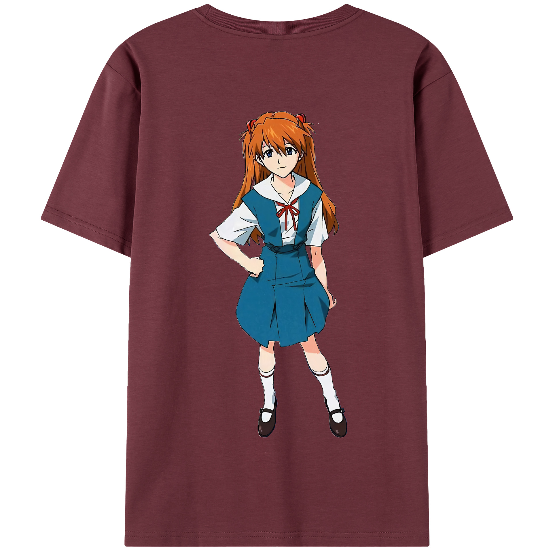 （画像用） EVA 新世紀エヴァンゲリオン 綿100％半袖Tシャツ（背面プリント）
